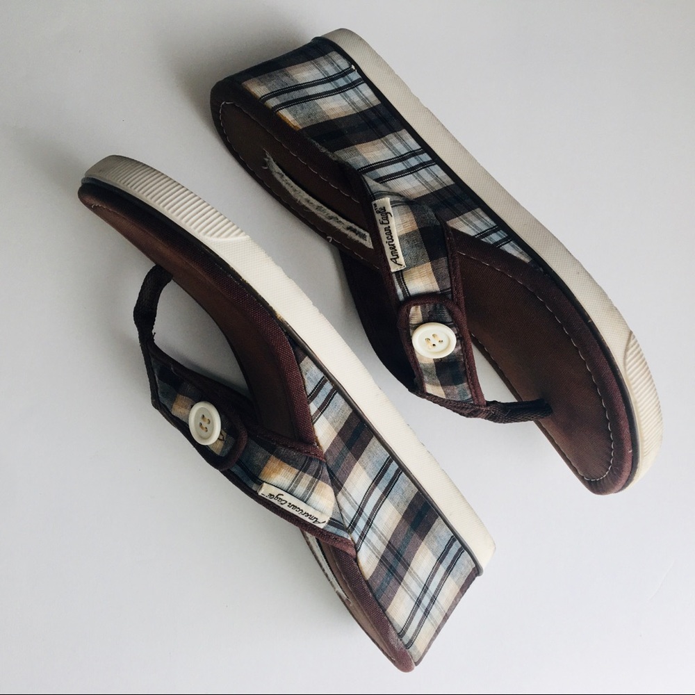 American Eagle by Payless Wedge Sandals